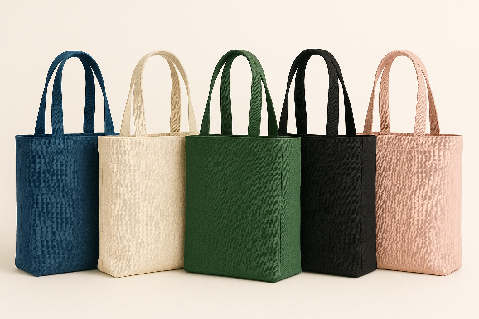 Canvas Beach Tote Bag – Large Eco-Friendly Summer Shoulder Bag for Travel & Shopping