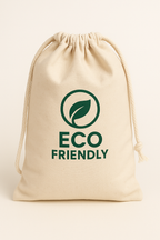 Drawstring Backpack Cotton Canvas Bag 5 OZ - 16 X 20 Ð For Gym, Campus, Conference and Giveaway